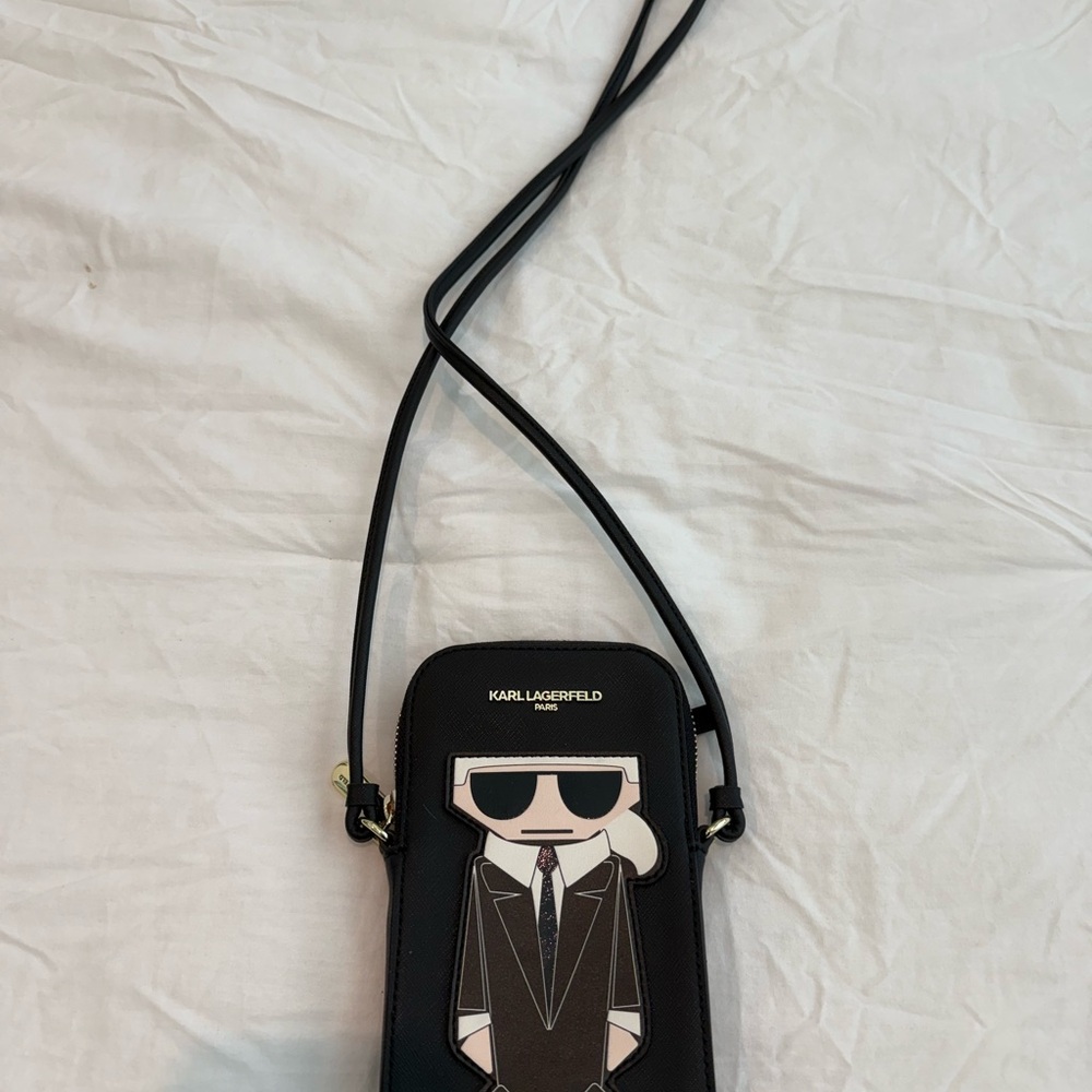 Karl Lagerfeld Black Crossbody Bag